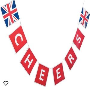 Union Jack Cheers Banner